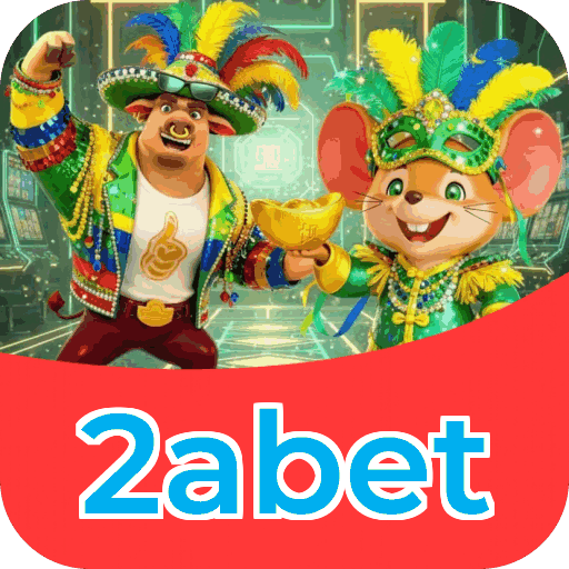 Interface do aplicativo 2abet mostrando jogos disponíveis no iOS e Android